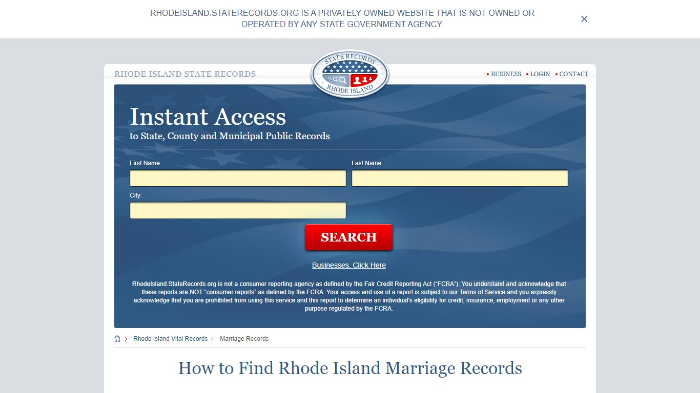 How to Find Rhode Island Marriage Records